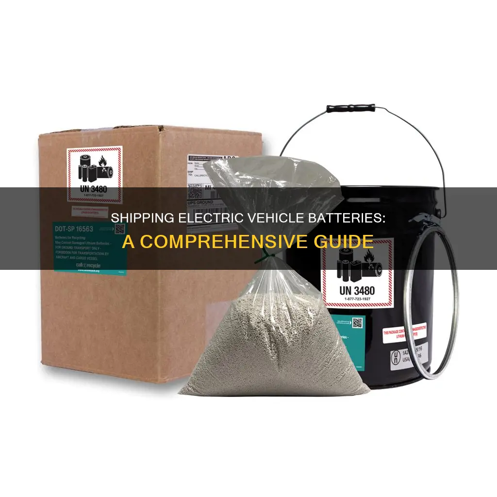 how to ship electric vehicle battery