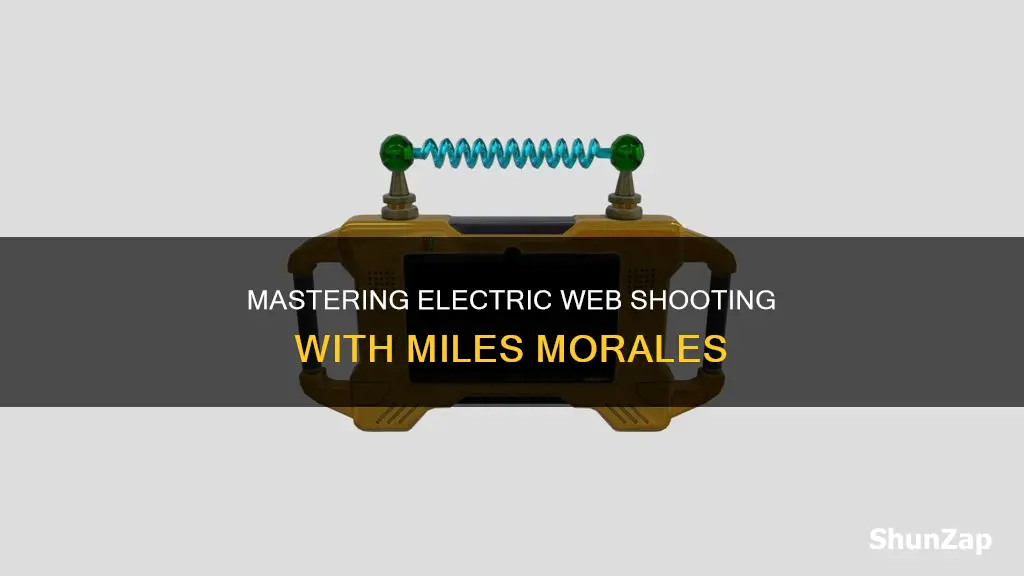 how to shoot electric web miles morales