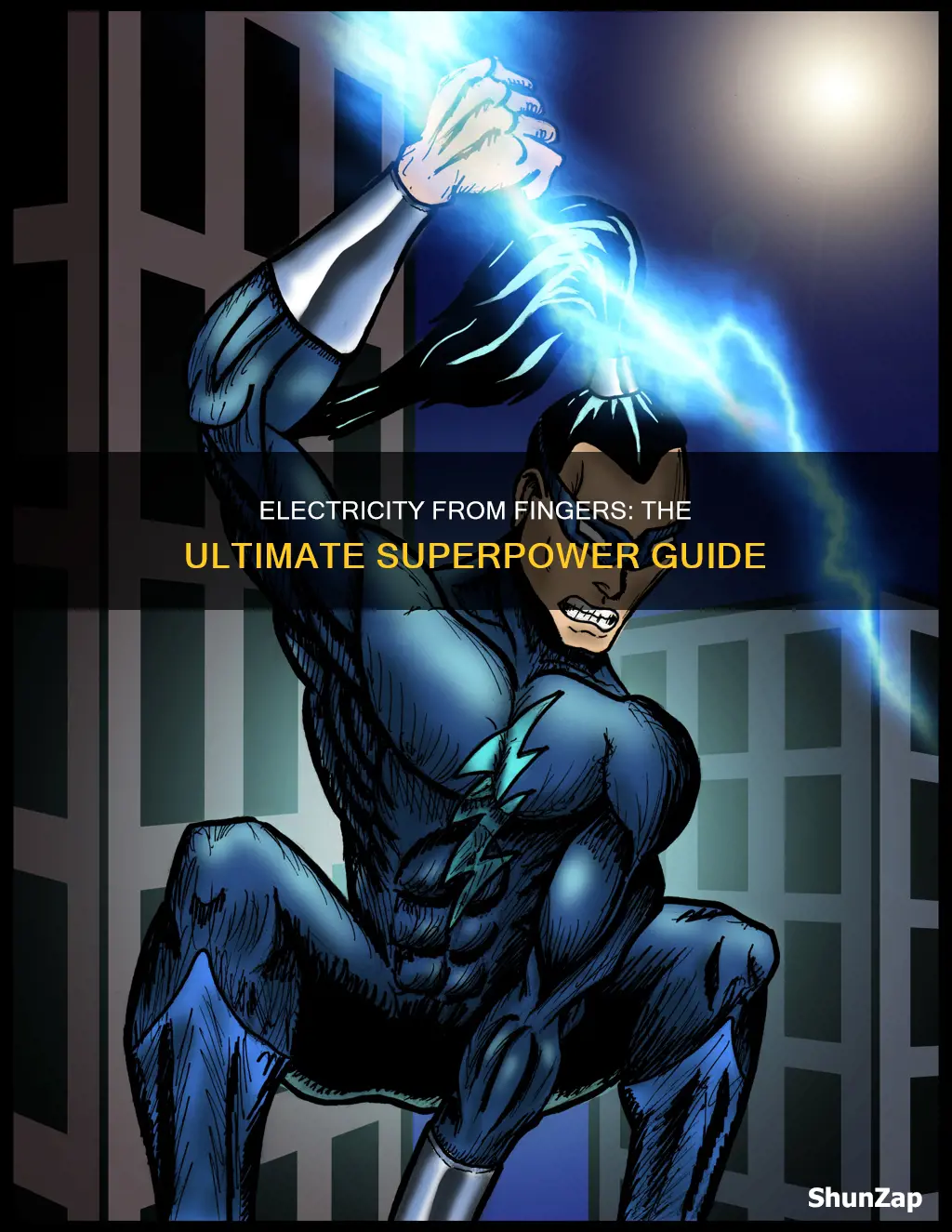 how to shoot electricity from your fingers