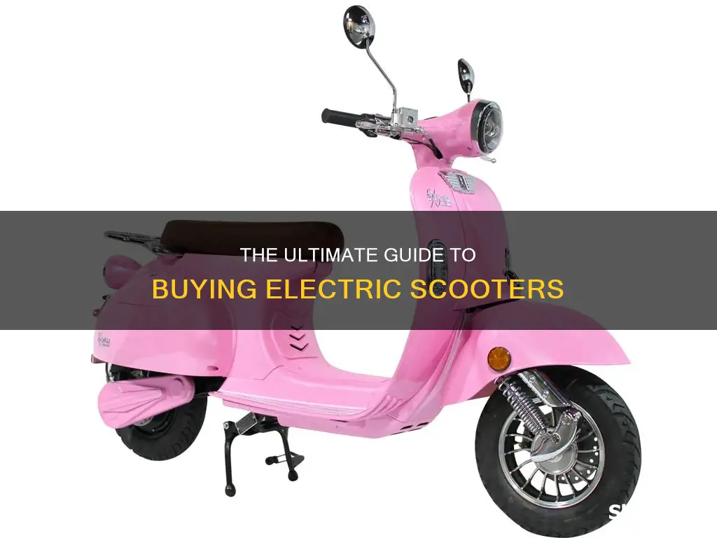 how to shop for a electric scooter