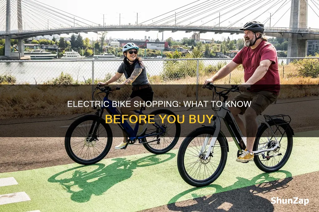 how to shop for an electric bike