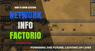 Displaying Factorio's Electric Network Information