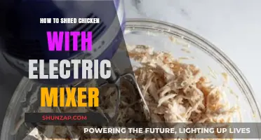 Shred Chicken Like a Pro: Electric Mixer Magic