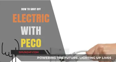 Shutting Off Your Electric with PECO: A Step-by-Step Guide