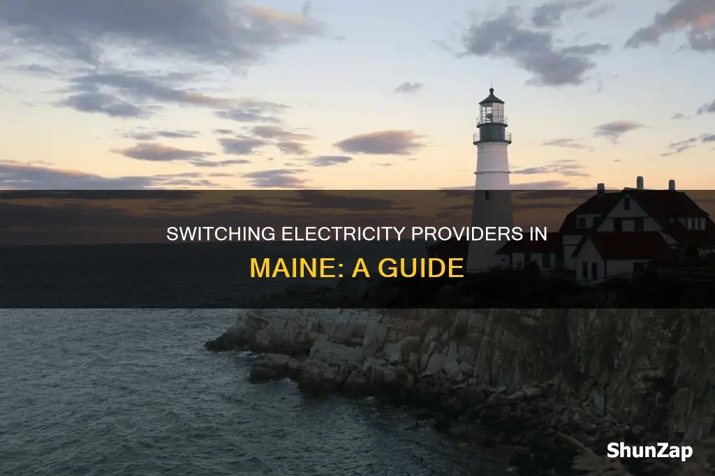 how to sign up for electricity maine