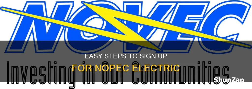 how to sign up for nopec electric