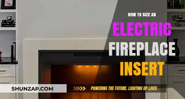 Choosing the Right Electric Fireplace Insert Size