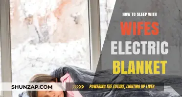Electric Blanket: My Wife's Comfort, My Sleep Guide