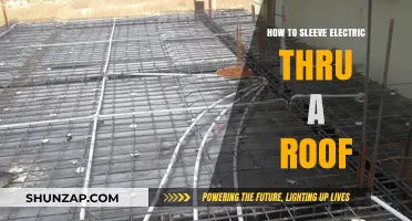 Roofing 101: Sleeving Electric Through Your Roof Safely