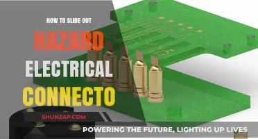 Sliding Out Hazard Electrical Connectors Safely