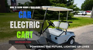 Efficiently Reducing Speed: 1995 Club Car Electric Cart Slowing Techniques