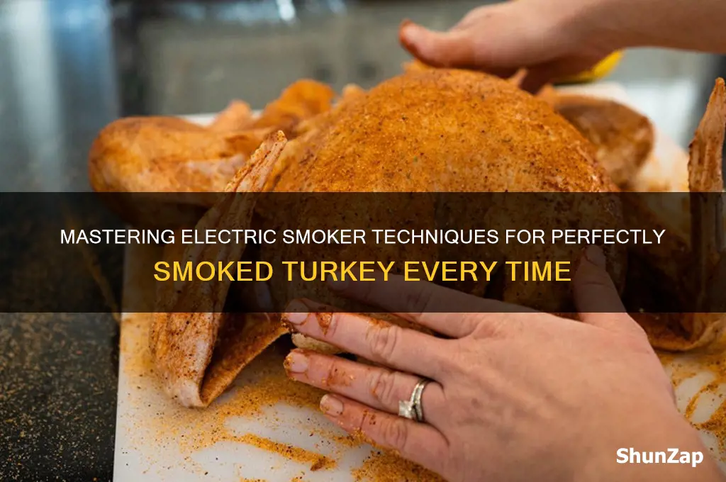 how to smoke a turkey using an electric smoker