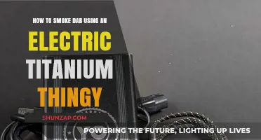 Mastering Dab Smoking with an Electric Titanium Nail: A Beginner's Guide