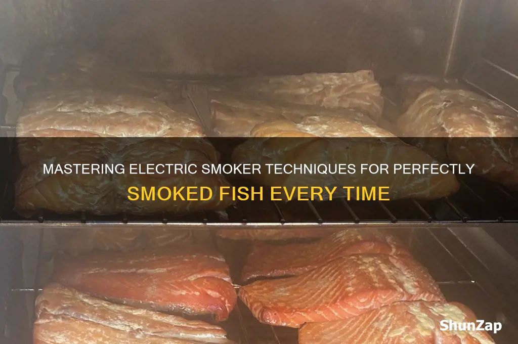 how to smoke fish using electric smoker