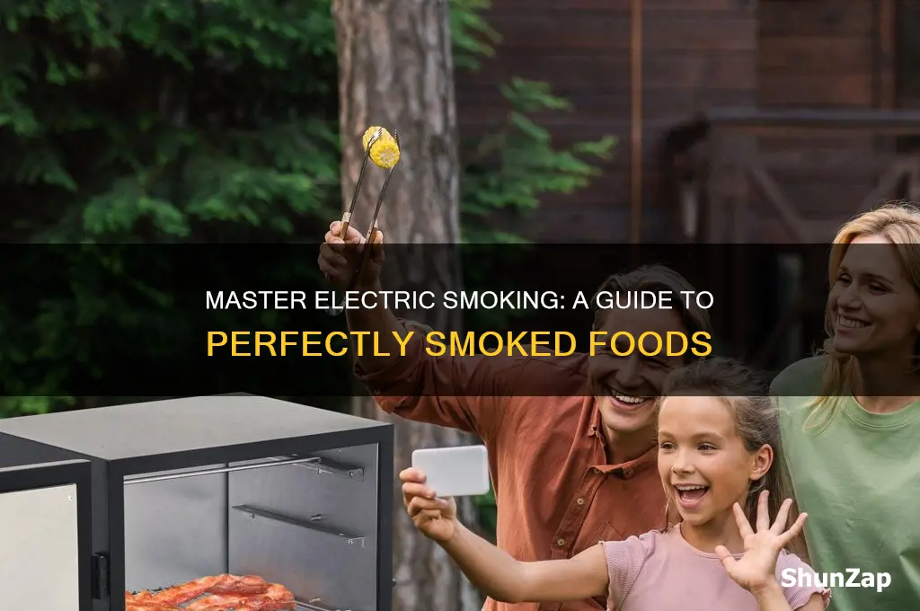 how to smoke foods using a electric smoker
