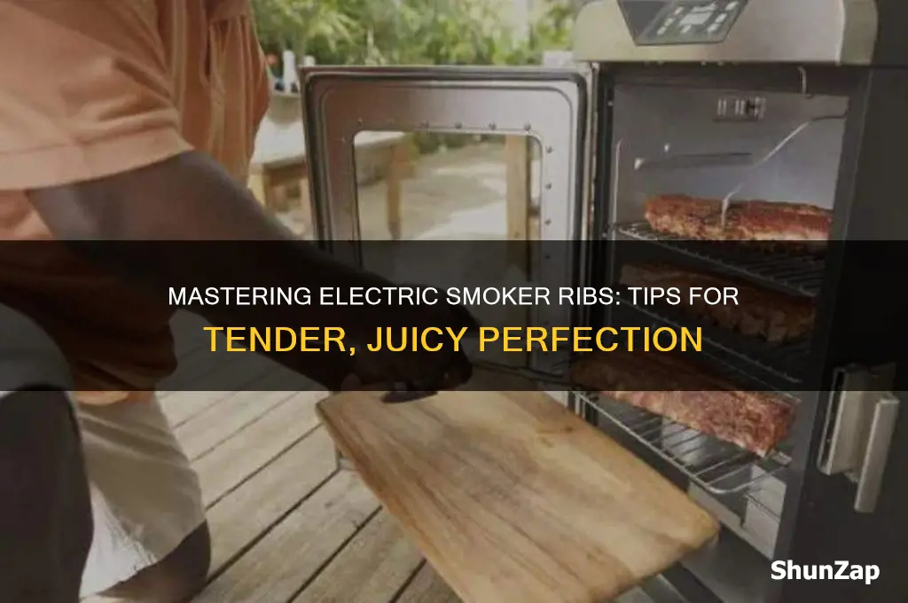 how to smoke ribs using electric smoker