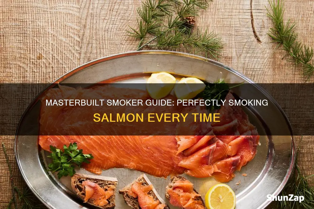 how to smoke salmon using an electric masterbuilt smoker