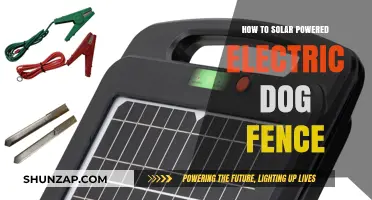 Solar Power for Electric Dog Fences: DIY Guide