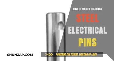 Soldering Stainless Steel Electrical Pins: The Ultimate Guide