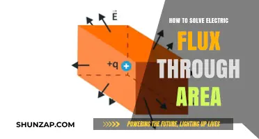 Understanding Electric Flux: Solving for Area