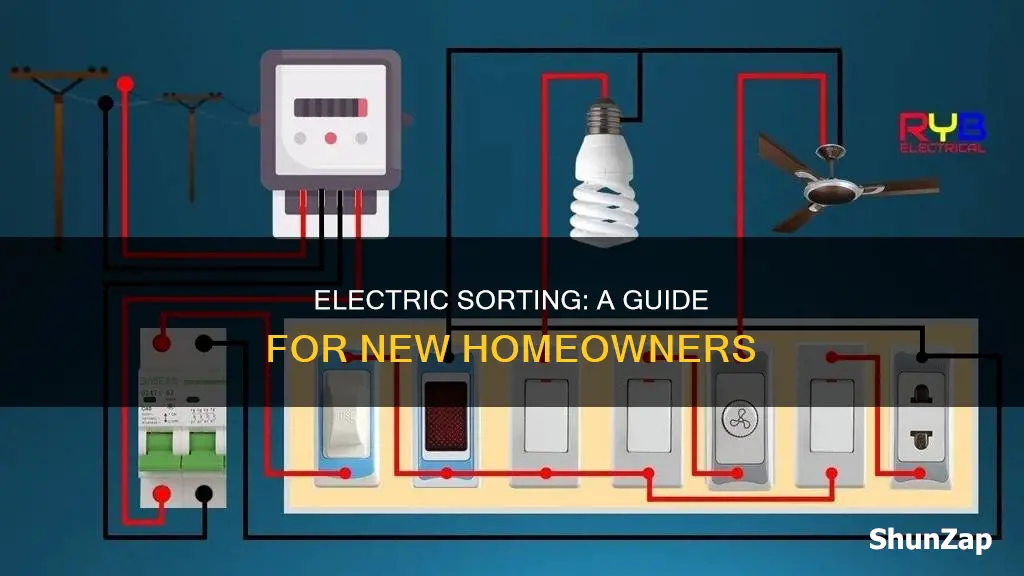 how to sort electric in new house