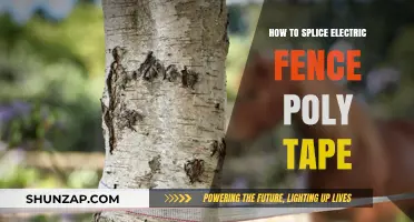 Splice Electric Fence Poly Tape: Easy DIY Guide