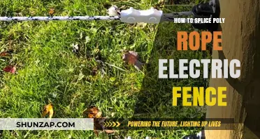 Poly Rope Electric Fence Splicing Guide
