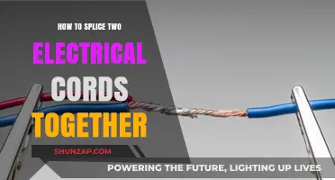Joining Electrical Cords: A Safe and Secure Splice