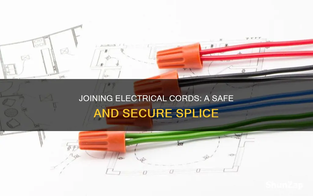 how to splice two electrical cords together