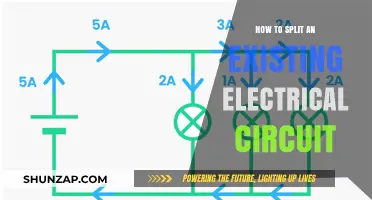 Splitting Electrical Circuits: A Step-by-Step Guide