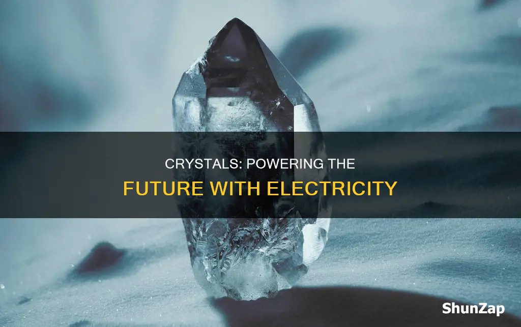 how to squeeze electricity out of crystals