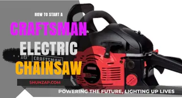 Craftsman Electric Chainsaw: Getting Started Safely and Simply