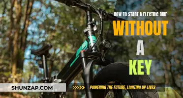 Unlocking Electric Bike Ignition Without Keys