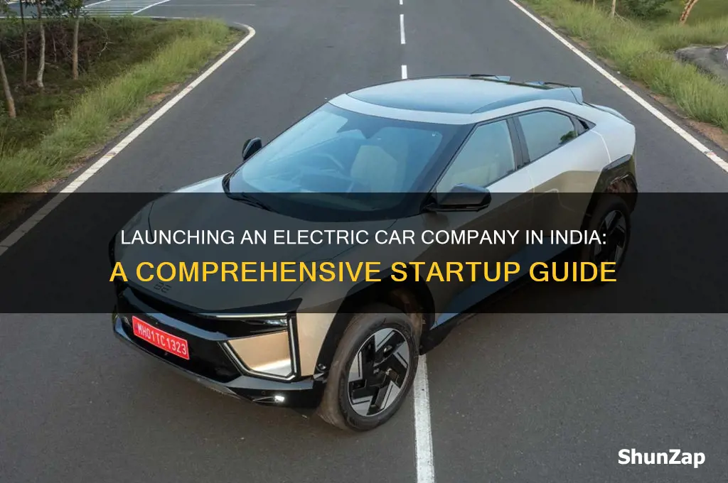 how to start a electric car company in india