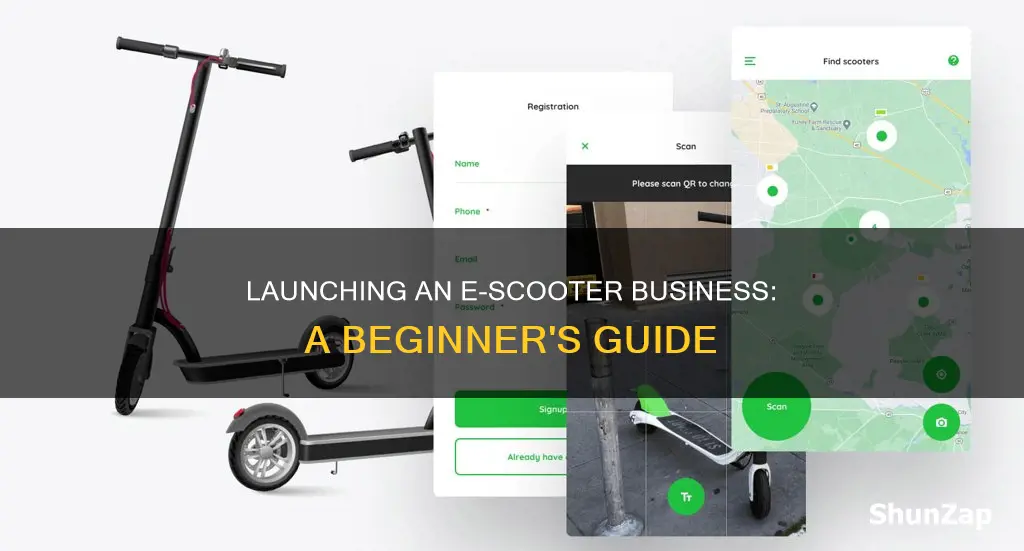 how to start a electric scooter business