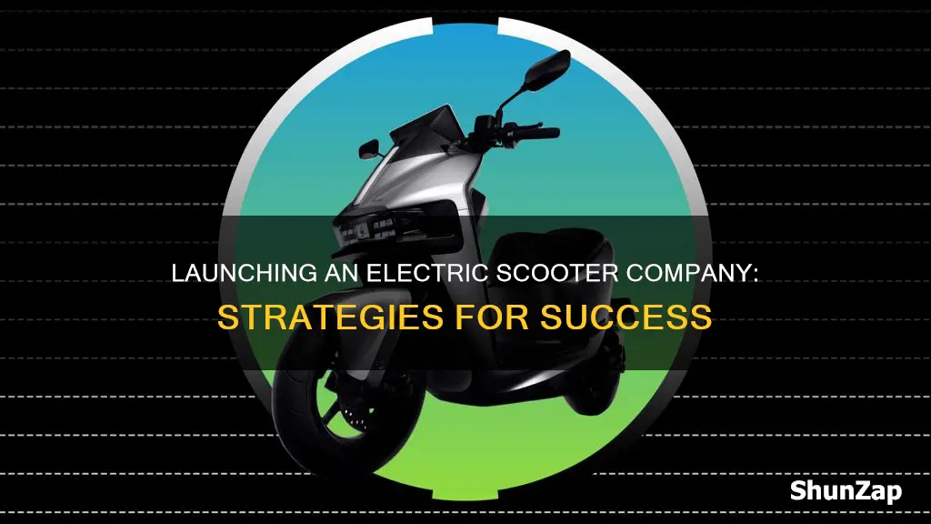 how to start a electric scooter company