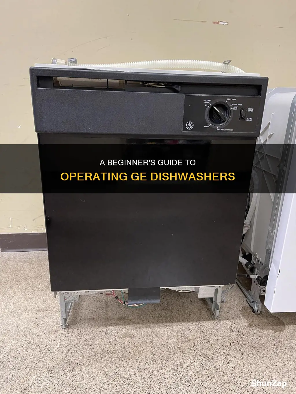 how to start a general electric dishwasher