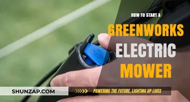 Get Your Greenworks Electric Mower Started in 3 Steps
