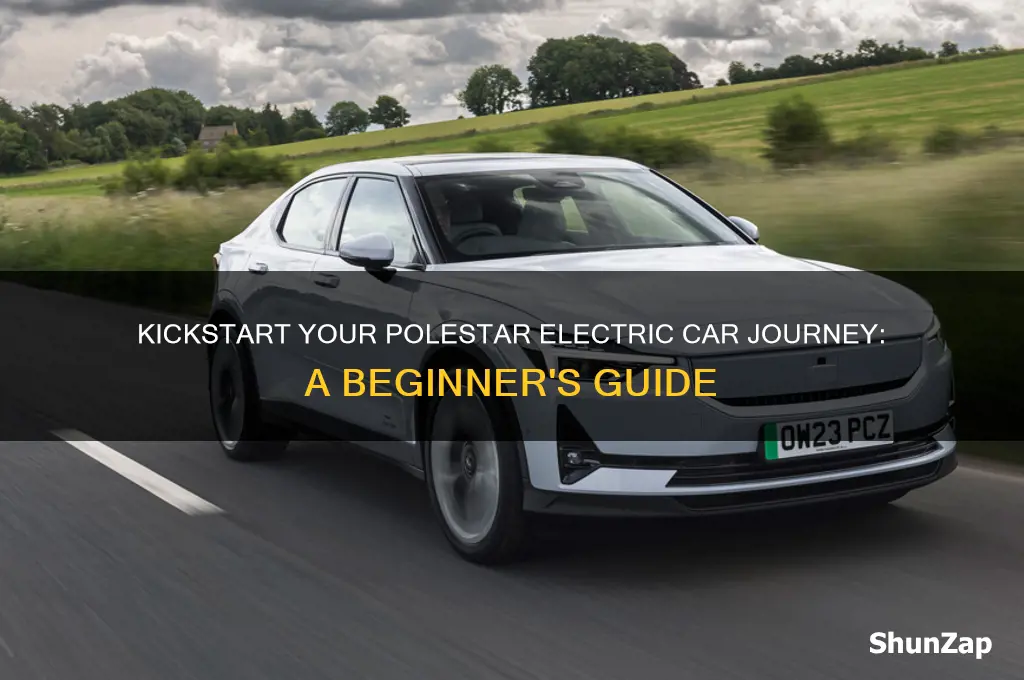 how to start a polestar electric car