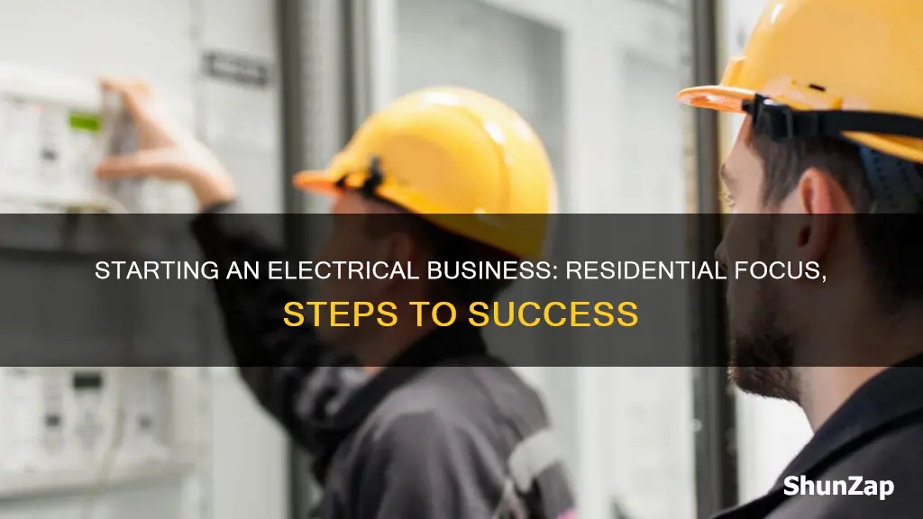 how to start a residential electrical business