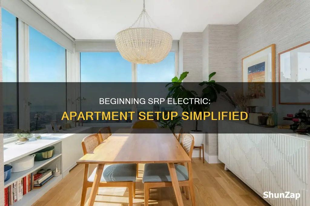 how to start a srp electric apartment