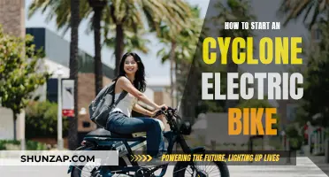 Cyclone Electric Bike: A Beginner's Guide to Getting Started