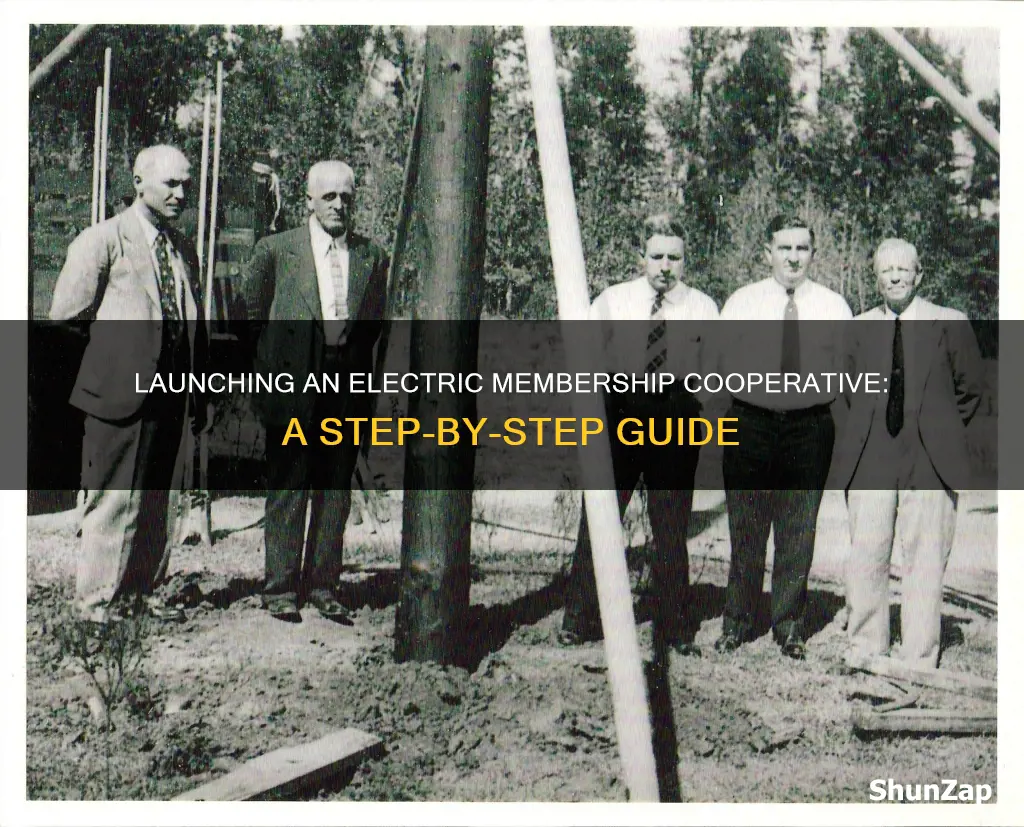 how to start an electric membership cooperative