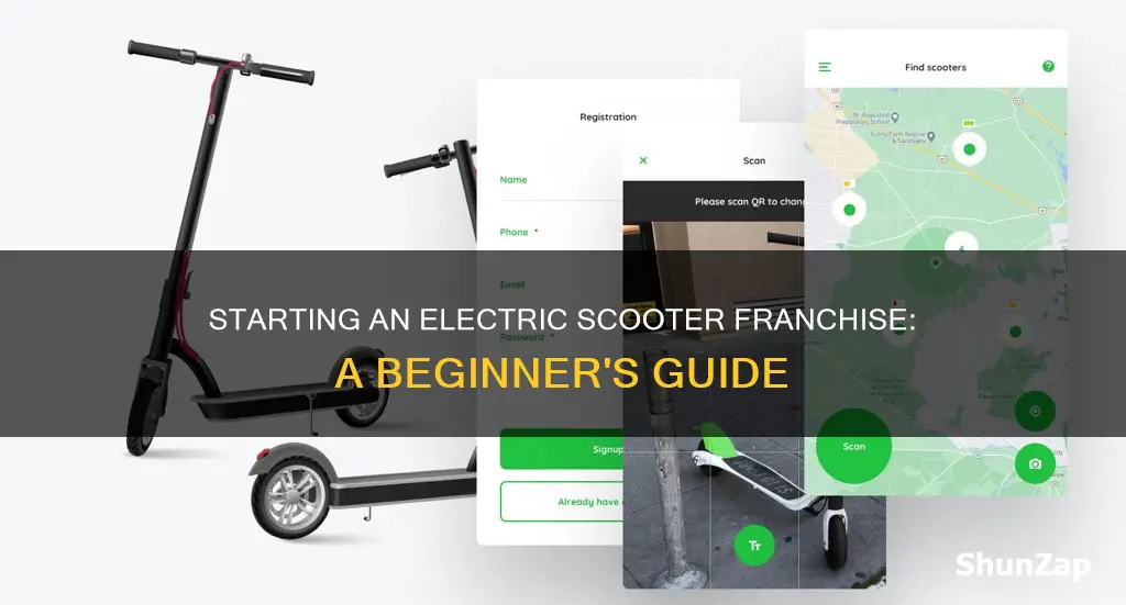 how to start an electric scooter franchise