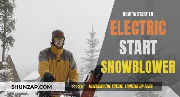 Kick-Start Your Snow Blower: Electric Start Guide
