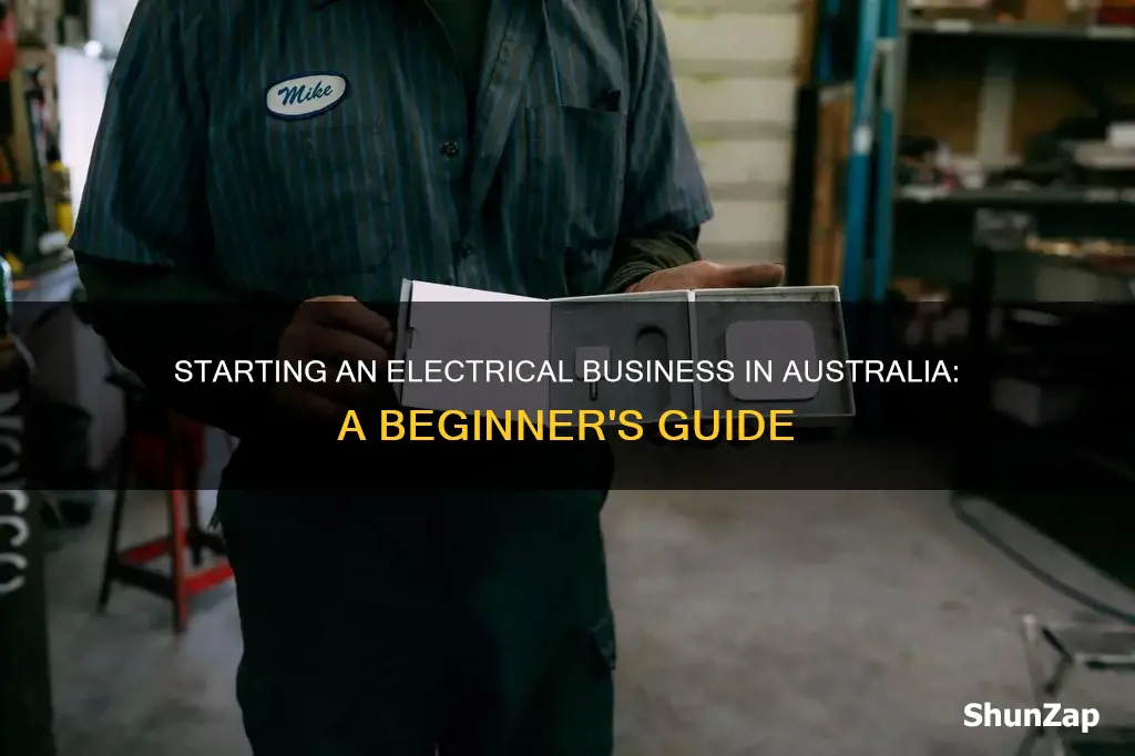 how to start an electrical business australia