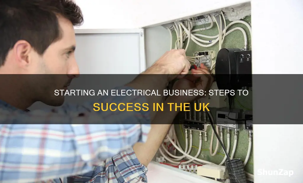 how to start an electrical business uk