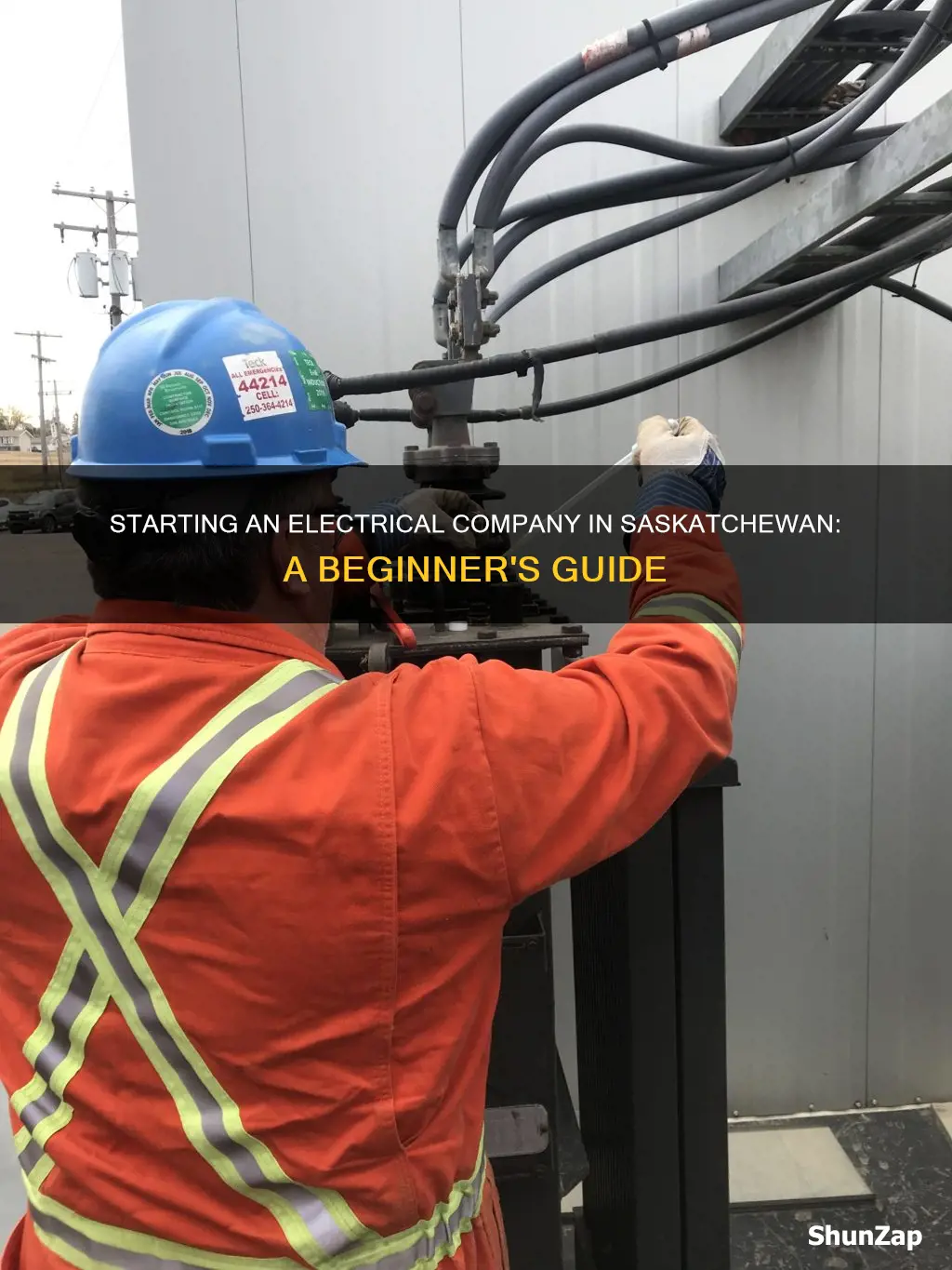how to start an electrical company in saskatchewan