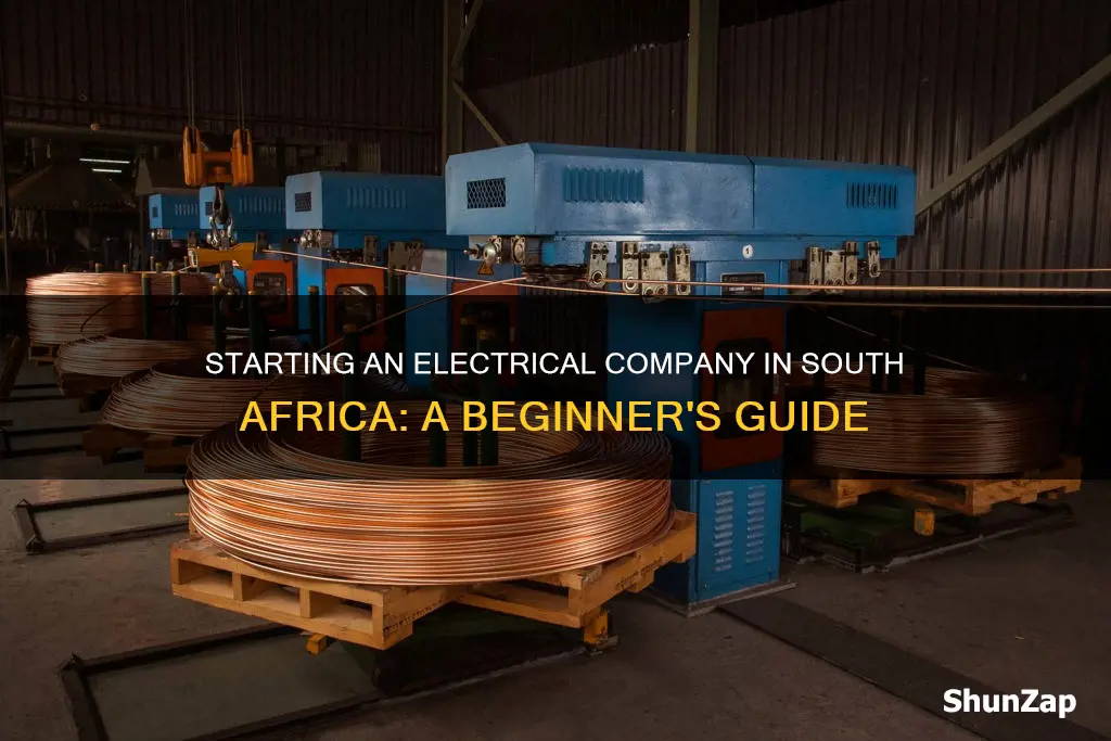 how to start an electrical company in south africa