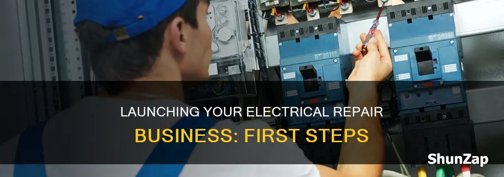 how to start an electrical repair business